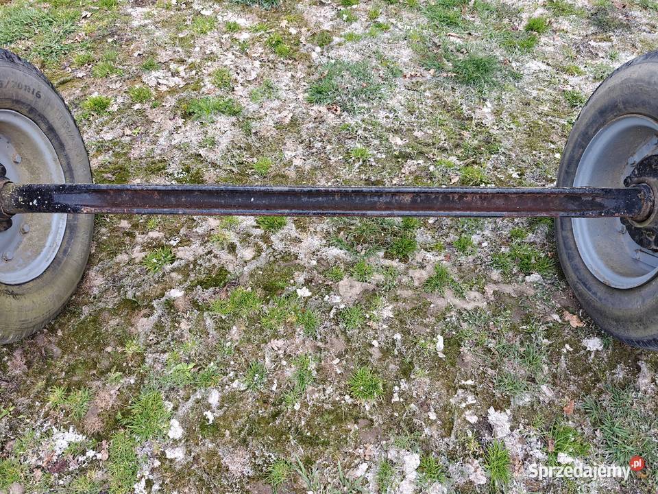 Oś przyczepy z kołami warmińsko-mazurskie Wawrowo sprzedam