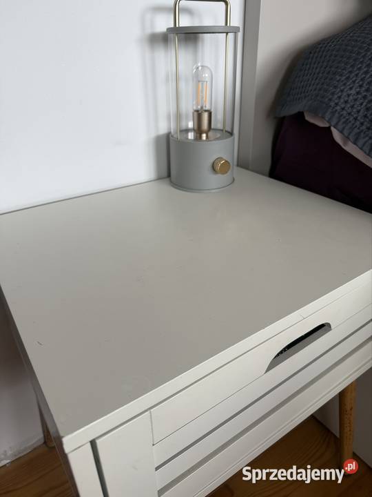 Szafka nocna biała Łomża