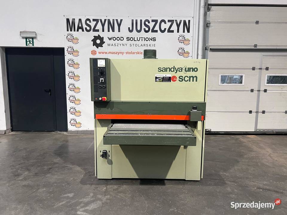 Szlifierka szerokotaśmowa SCM Sandya Uno RCS małopolskie Juszczyn sprzedam