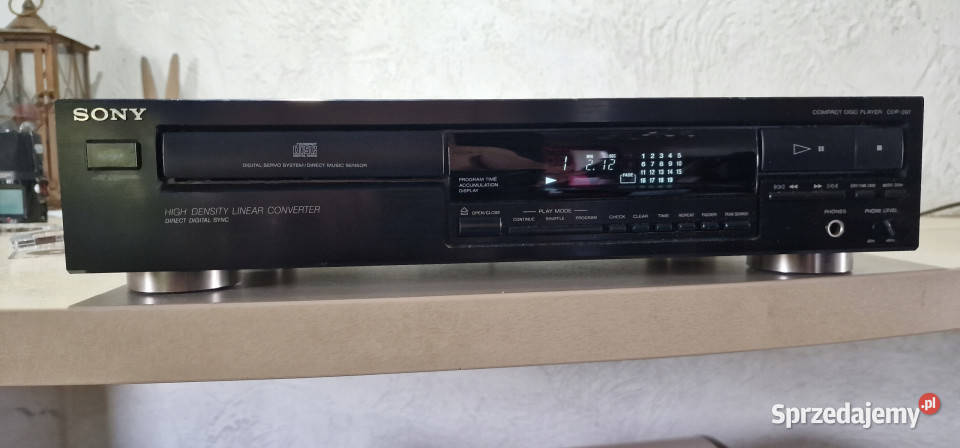 Cd player SONY 297 CDP297 odtwarzacz kompaktowy Międzychód