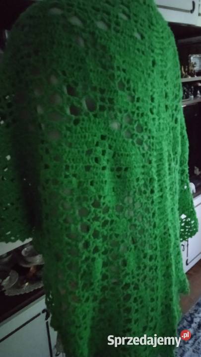 CHUSTA Z BAWEŁNY ZIELONE DRZEWO ŻYCIA