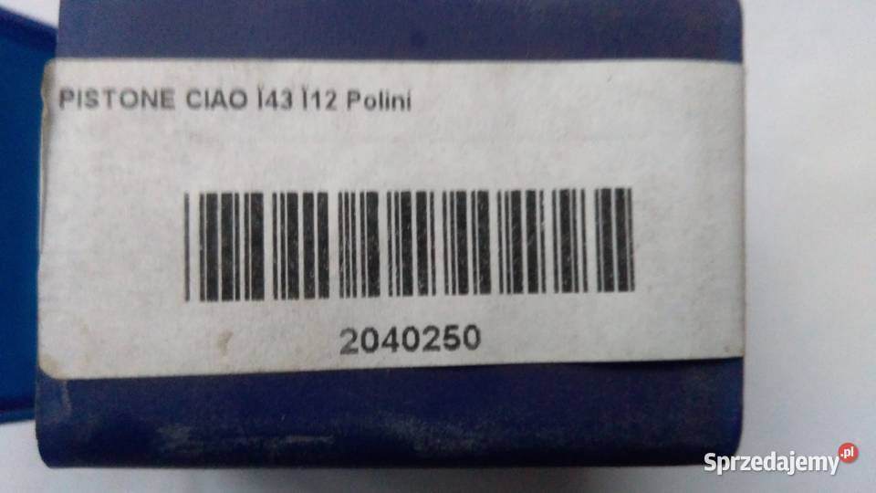 Tłok Polini 43 PIAGGIO CIAO SI BOXER BRAVO Tłoki Bielsk Podlaski