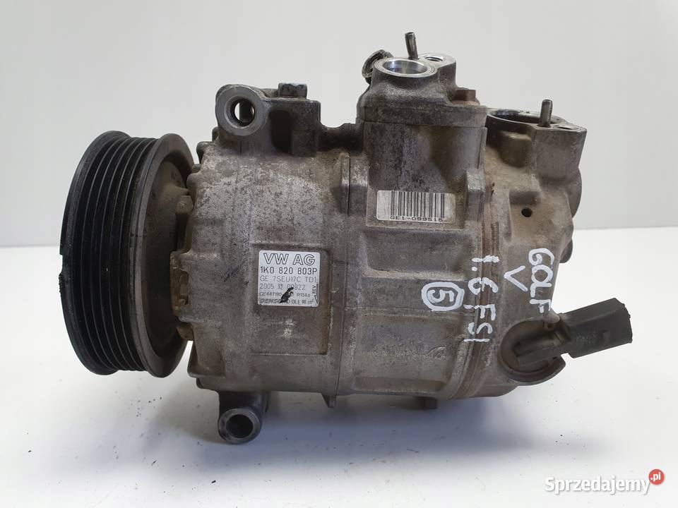 VW Golf V 16 FSI SPRĘŻARKA KLIMATYZACJI pompa Janów sprzedam