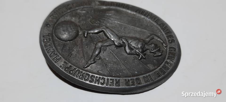 odznaka AMBULANTES GEWERBE IN DER REICHSGRUPPE Warszawa