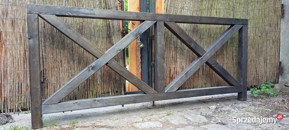 Balustrady Drewniane kopertowe krzyzowey śląskie Katowice sprzedam