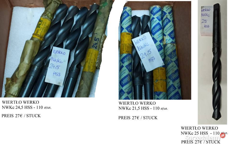 WIERTŁO NWKc HSS WERKO WIERŁA narzędzia kujawsko-pomorskie