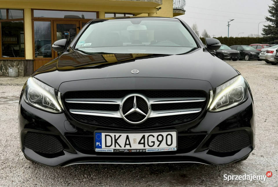 Mercedes C 180 LEDNaviPDCSerwisGwarancja W205 dolnośląskie Kamienna Góra
