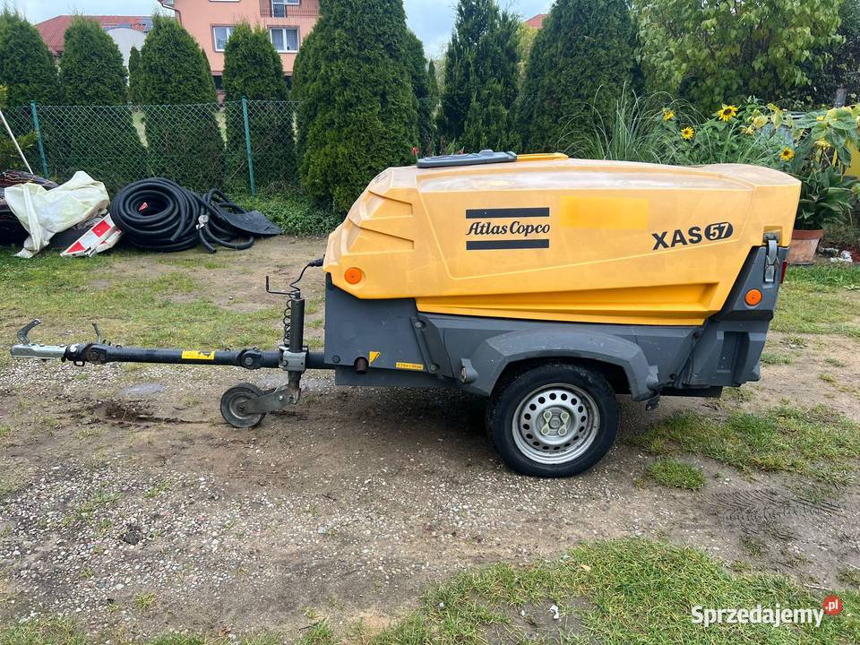 Atlas Copco XAS 57 kompresor śrubowy 7 bar 3