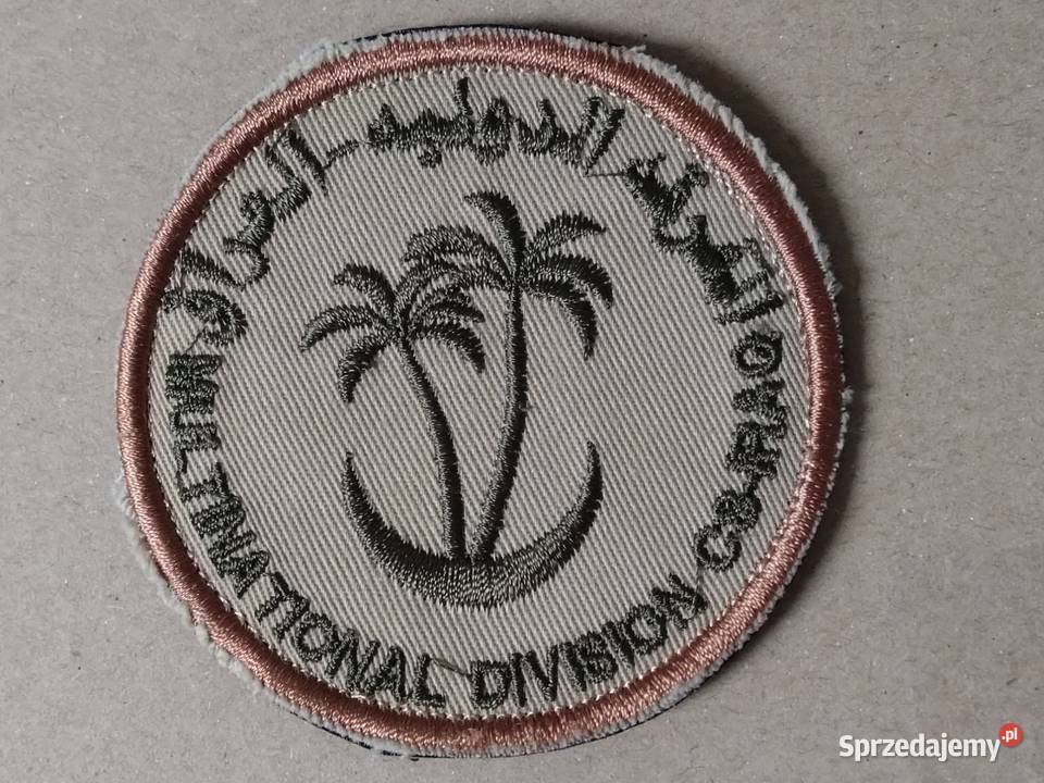 Naszywka Irak Wielonarodowa Dywizja Warszawa