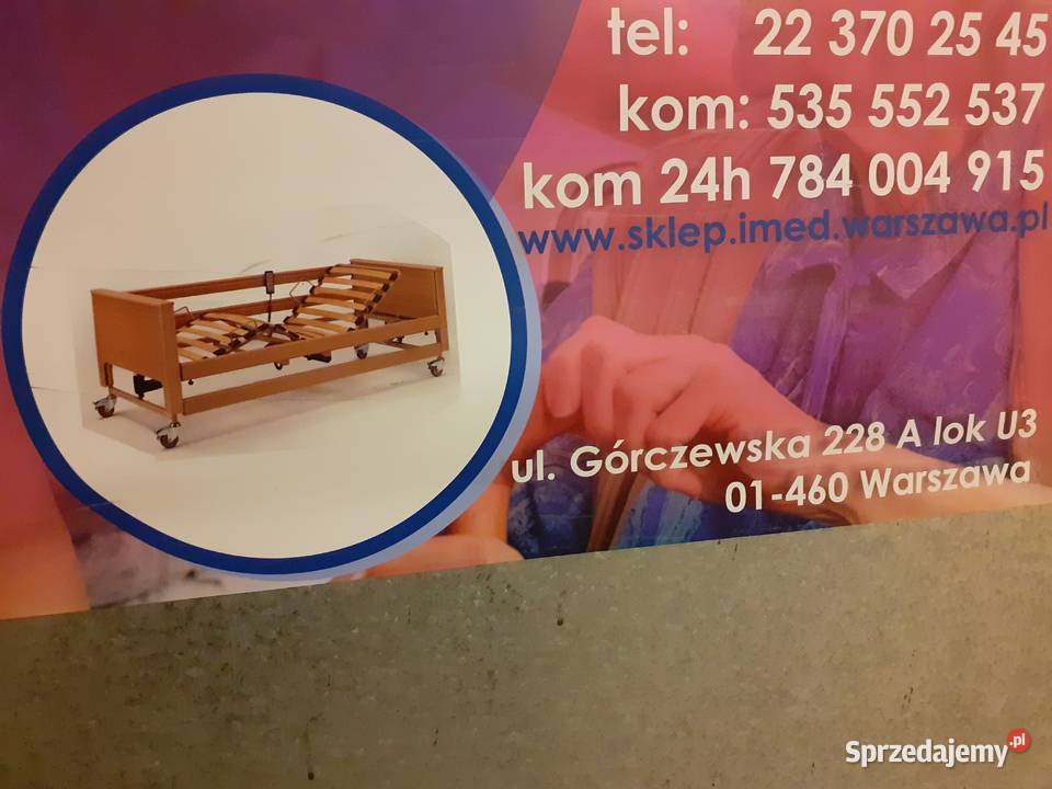 Łóżko Rehabilitacyjne Wynajem 70 mc Warszawa