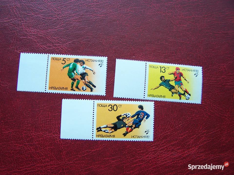 Bułgaria 1982 MNH Mi 310002 Sport Piłka nożna MŚ Tychy