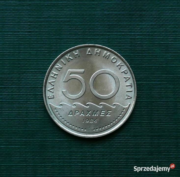GRECJA 50 drachm 1984r śląskie Gliwice