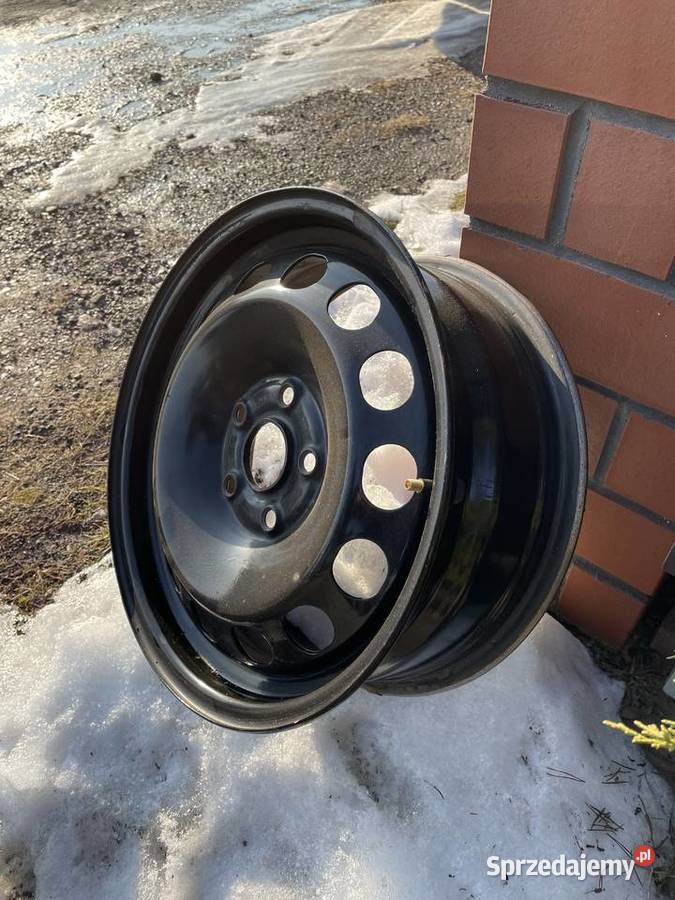 Felga stalowa Volkswagen oryginał 4 sztuki Średnica 16" Opony i felgi Łazy sprzedam