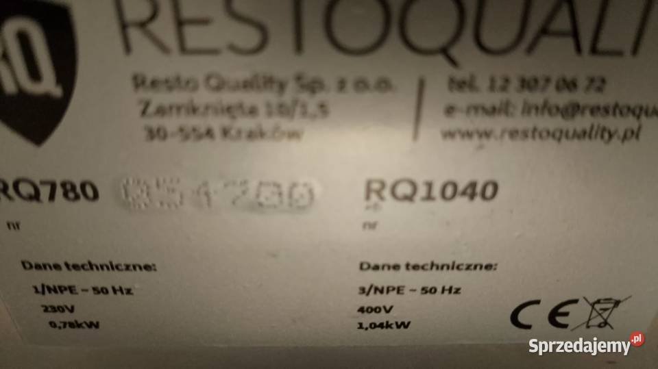 SZATKOWNICA DO WARZYW RESTO QUALITY RQ780 Z Wrocław