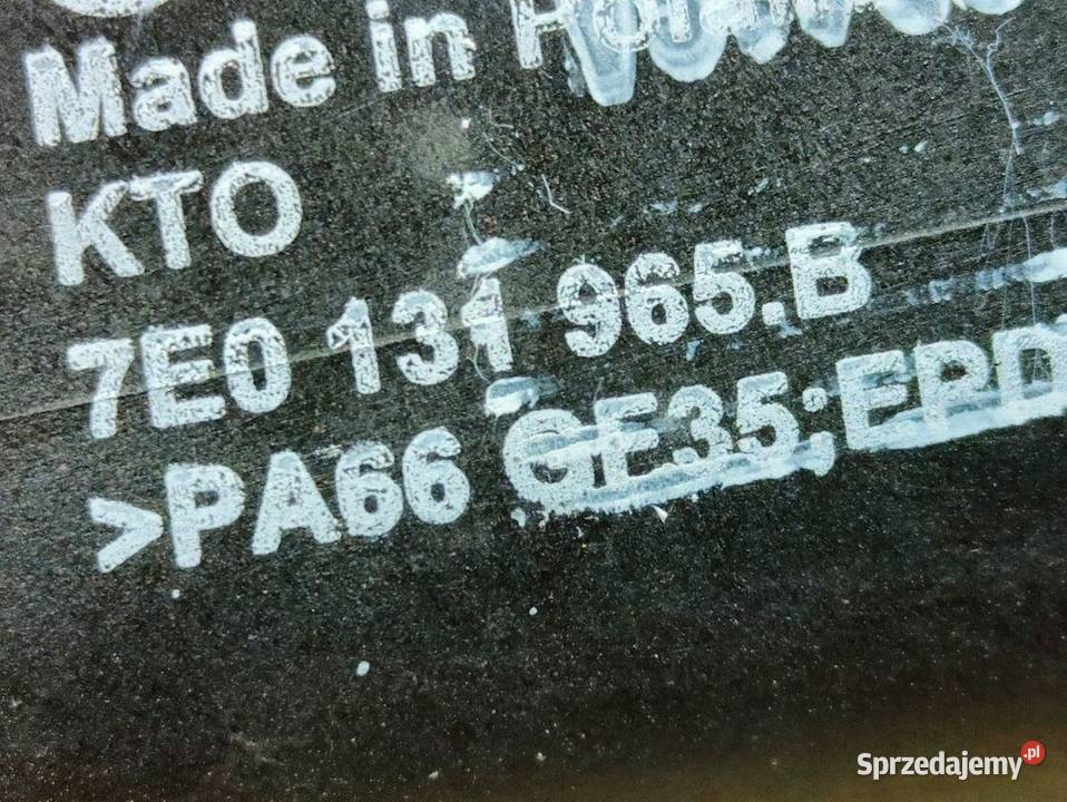 Rura Wlew Paliwa Adblue Vw T6 T 6 7E0131965B Pleszew sprzedam