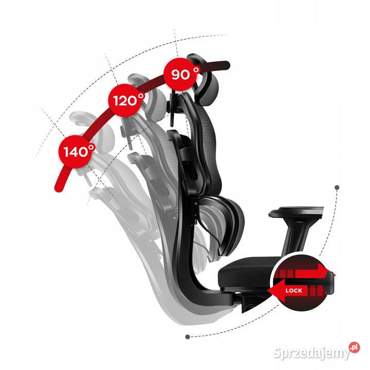 Fotel Gamingowy Ergonomiczny Huzaro Combat 70 Meble wielkopolskie Baranowo