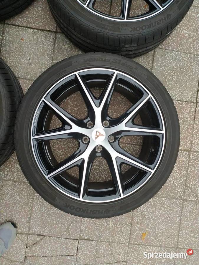Oryginalne felgi Seat Cupra 19 opony letnie Bytów