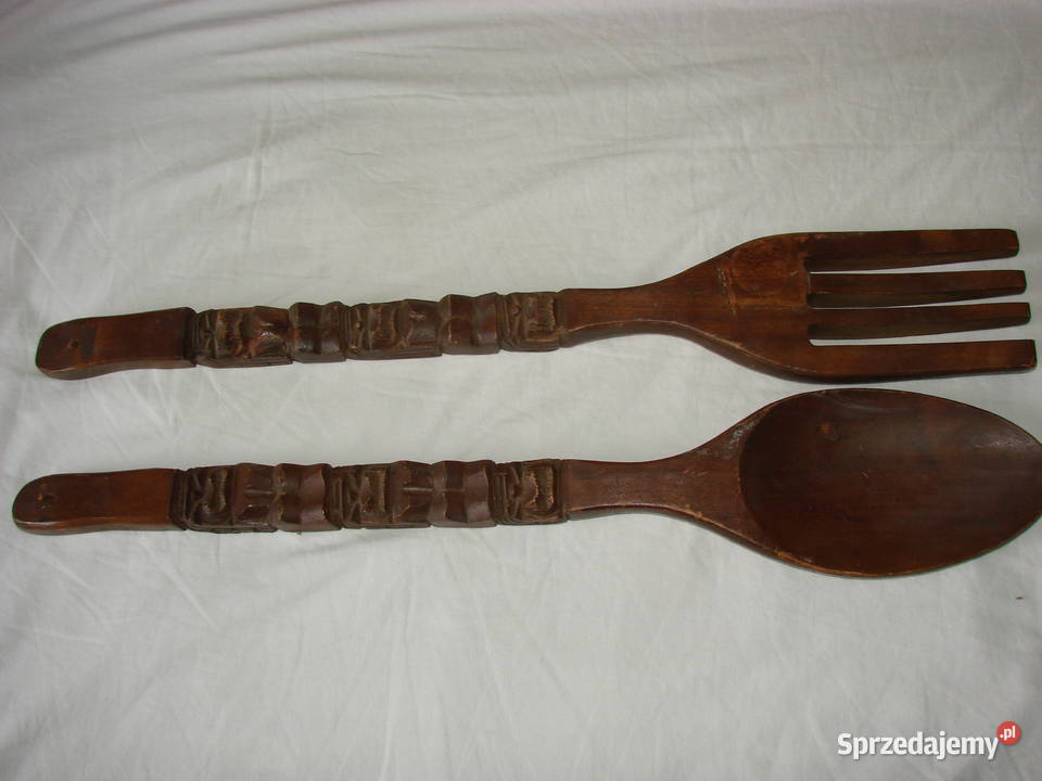 duża drewniana łychawidelec Pruszcz Gdański