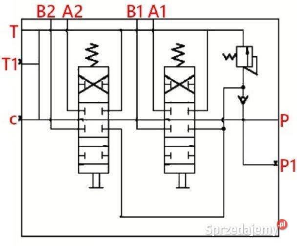 ROZDZIELACZ 40L JOYSTICK ZESTAW 3 SEK DO TURA Solec Kujawski