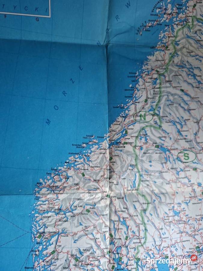 Europa mapa samochodowa 14000 000 PPWK małopolskie Kraków sprzedam