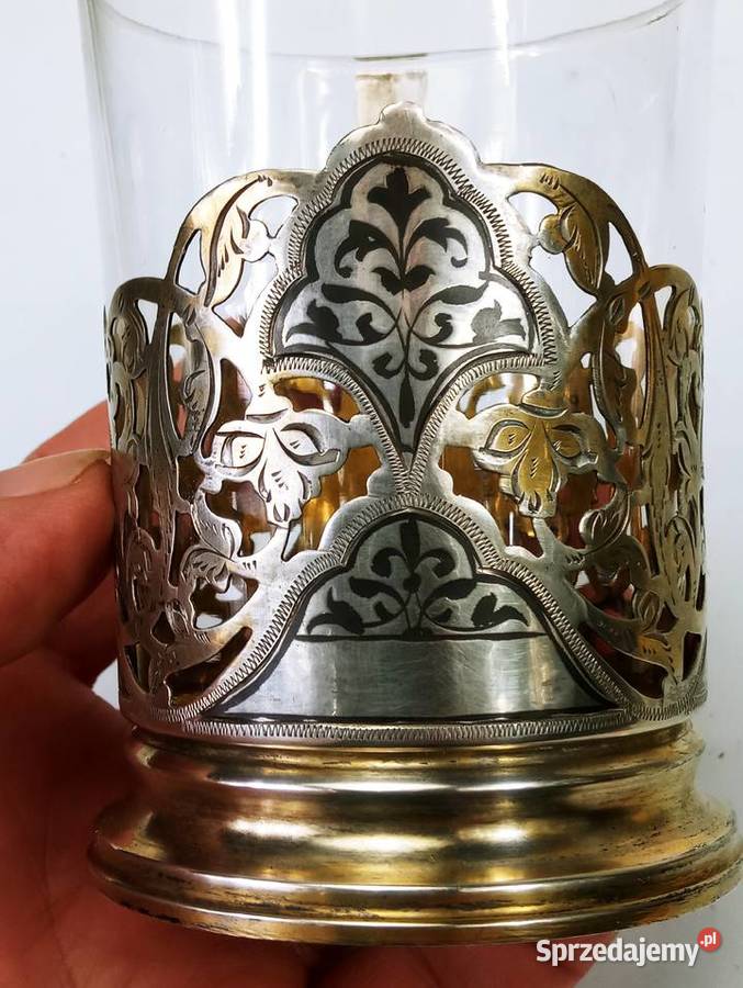 Srebro pr 875 84 Zolotniki Koszyk do Herbaty lubuskie Nowa Sól