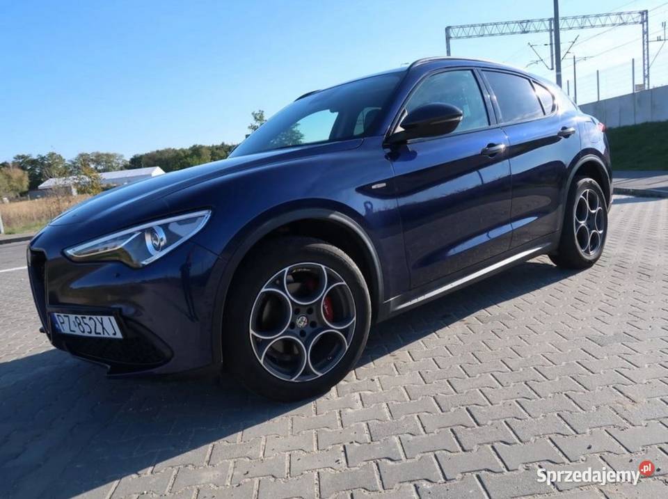 Alfa Romeo Stelvio TI Sport Q4 20 280 nieuszkodzony Poznań sprzedam