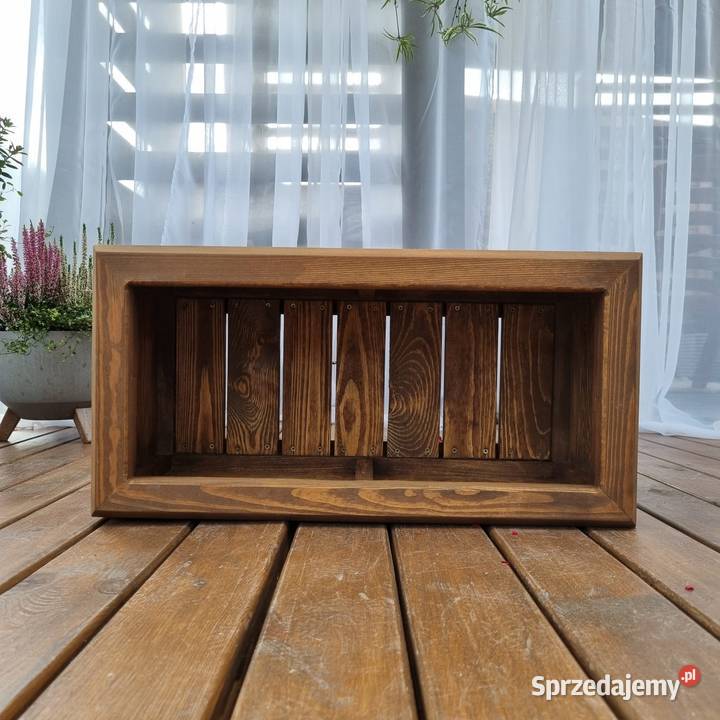 Donica prostokątna 3D osłonka drewniana donica Kalety sprzedam