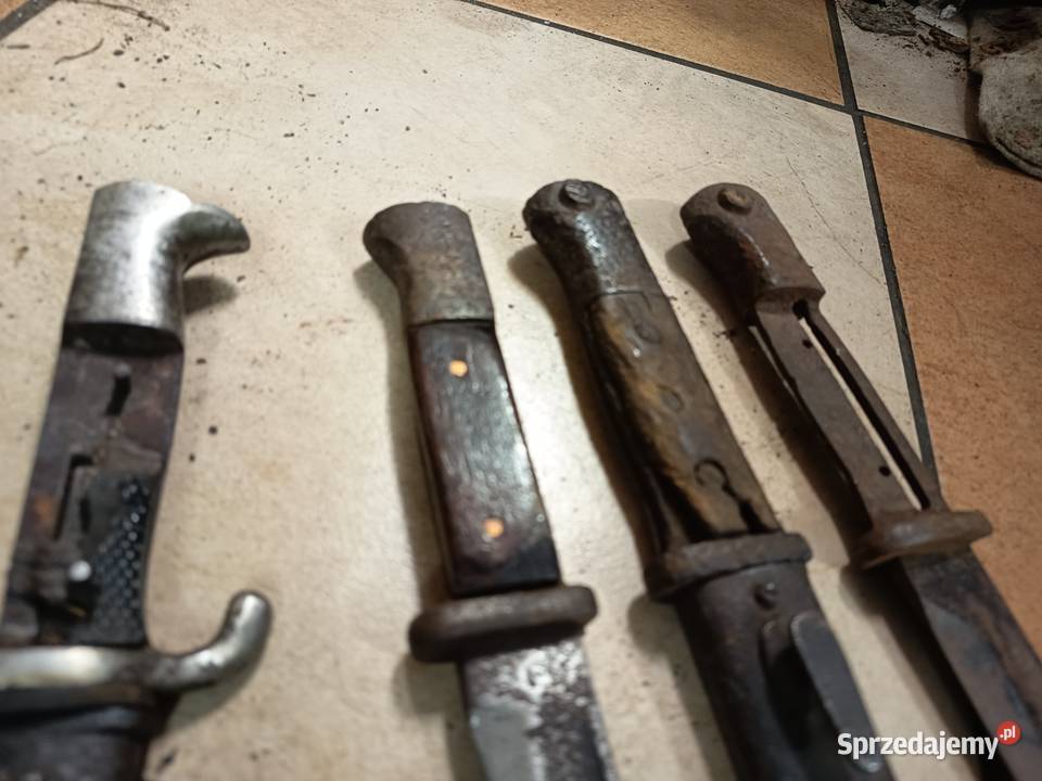 Militaria bagnety zestaw Wehrmacht Gozdnica sprzedam