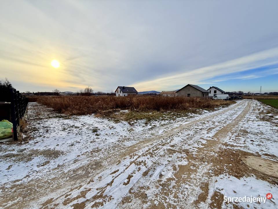 2 działki 920m2 Pełne Media Kanalizacja Malinowa 920m2 Jordanów Śląski
