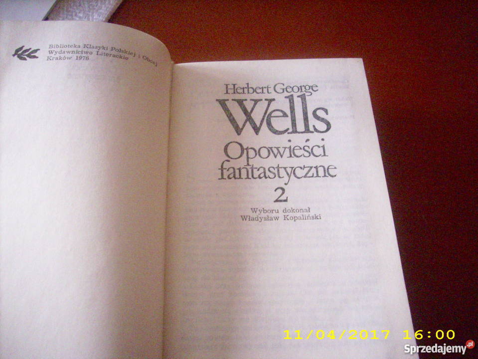 Opowieści fantastyczne Wells szcz zachodniopomorskie Goleniów sprzedam