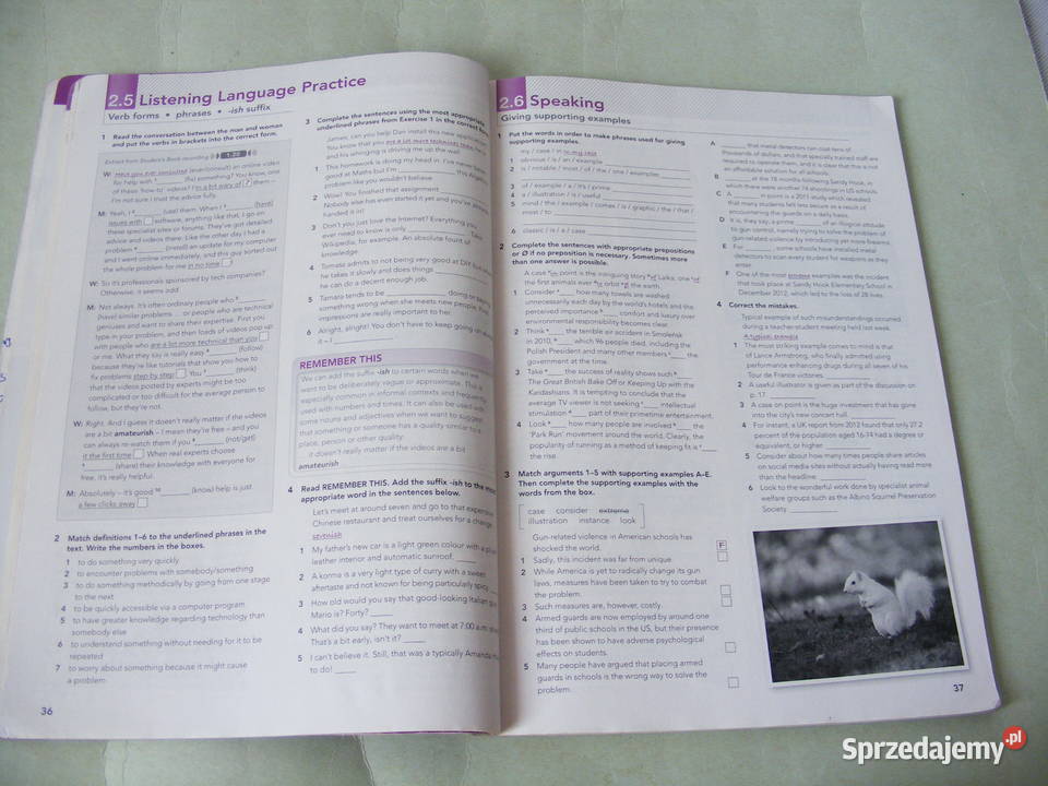 Matura Fokus 5 Students Book Workbook B2C1 miękka Oborniki Śląskie