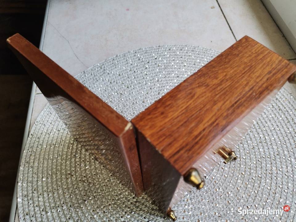 Stara szkatułka z pozytywką Art Deco