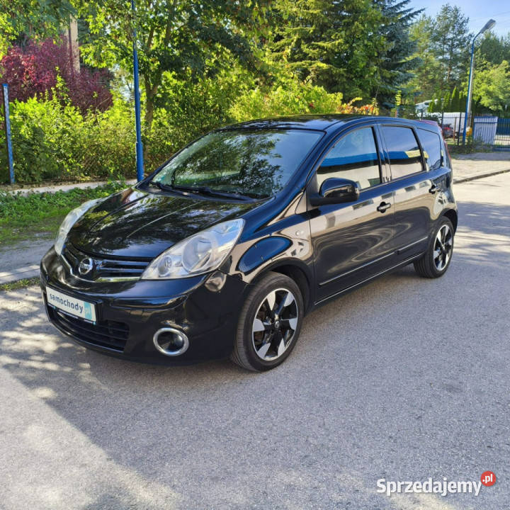 Nissan Note ks serwisowa bezwypadkowy navi Janów Lubelski sprzedam