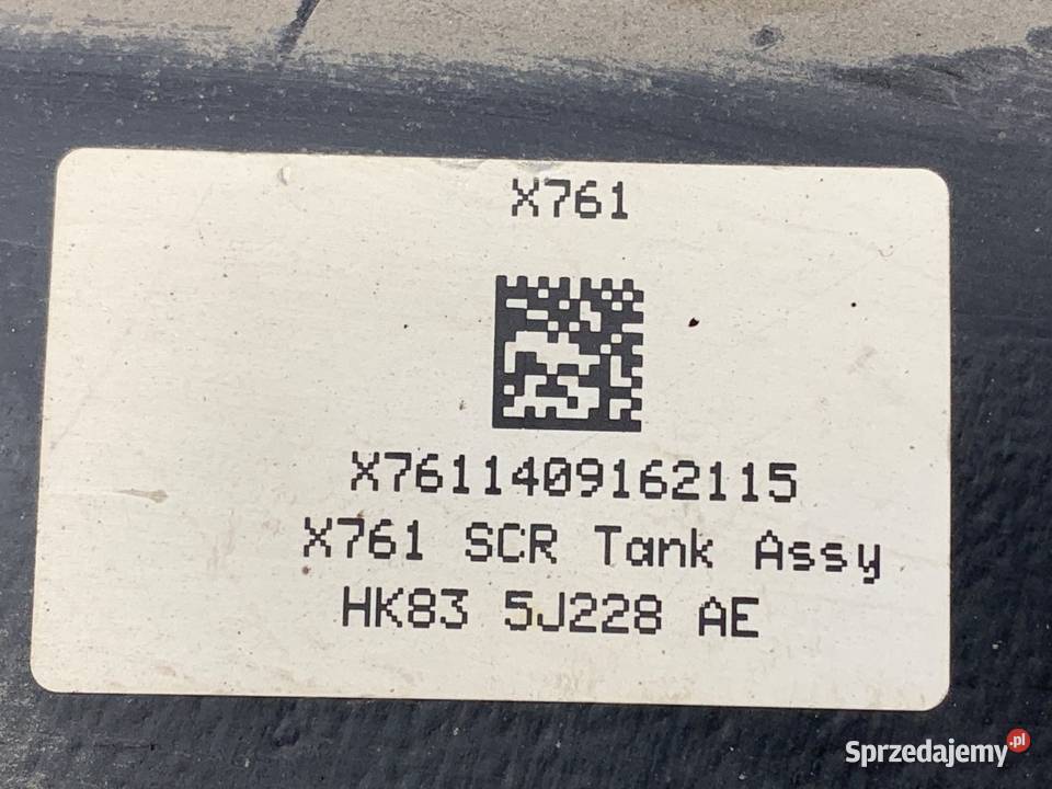 ZBIORNIK SCR JAGUAR FPACE HK835J228AE 20 180 SUV osobowe