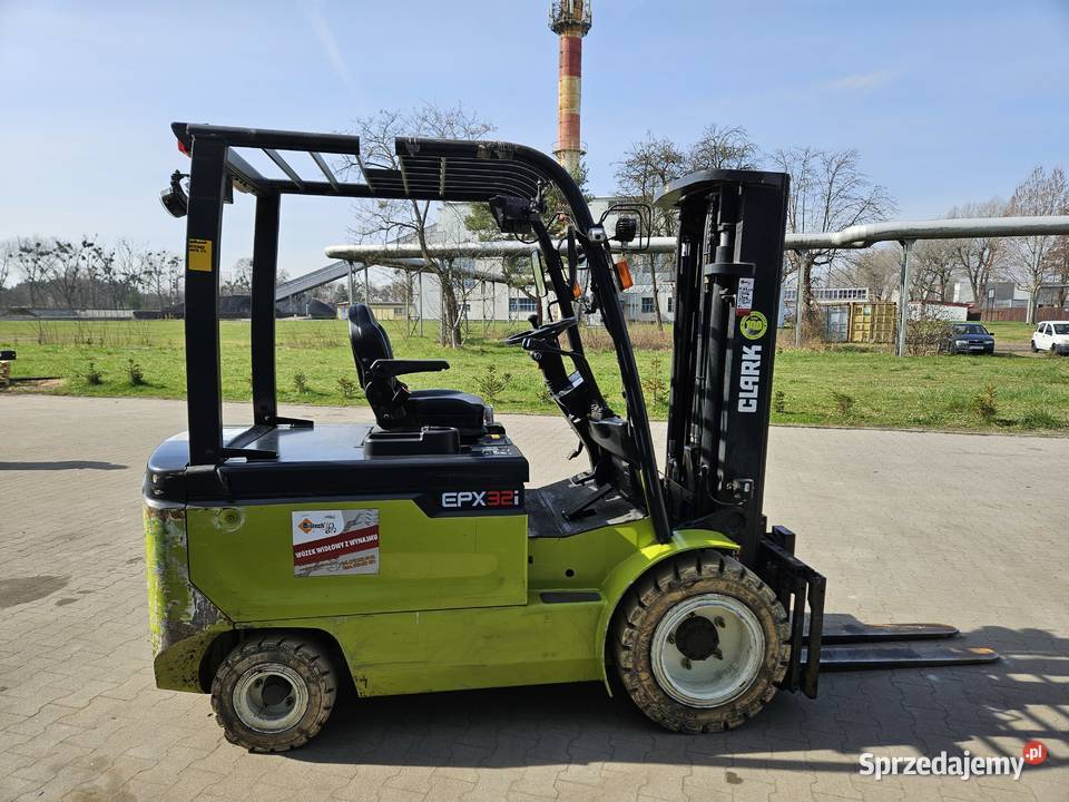 Elektryczny wózek widłowy Clark EPX32i udźwig Jelcz-Laskowice