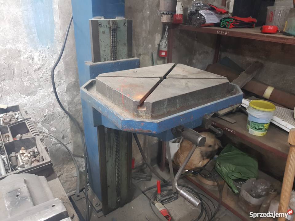 Wiertarka stołowa kadłubowa słupowa kolumnowa Karsin