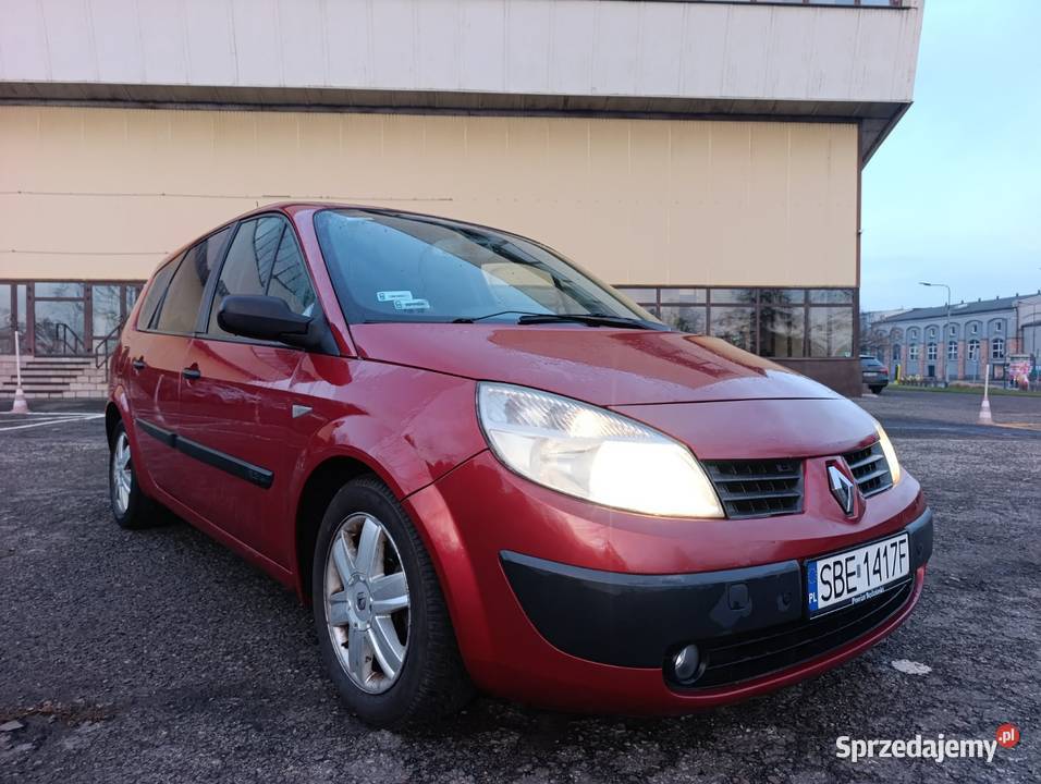 Grand Scenik z gazem 7 osobowy wspomaganie kierownicy śląskie Sosnowiec