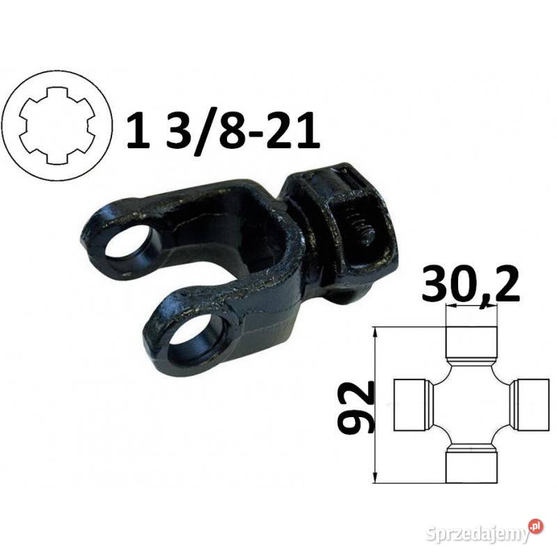 Widłak ciągnikowy 1 3821 na krzyżak 302x92mm Kamionna