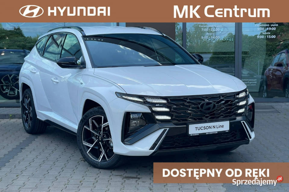 Hyundai Tucson 16 TGDI 7DCT 2WD 150 Nline Luxury światła do jazdy dziennej Piotrków Trybunalski