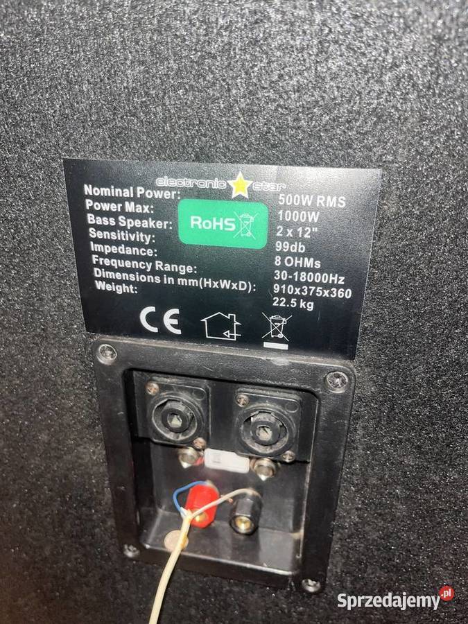 Sprzedam kolumny stojące Pozostałe Samborzec