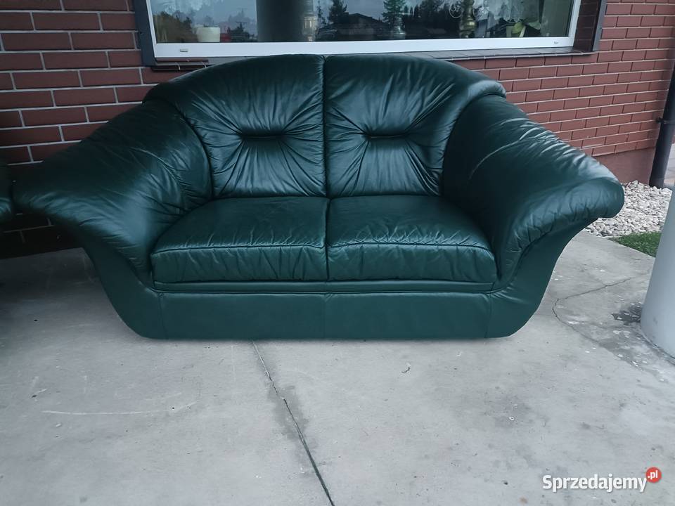 Sprzedam wypoczynek 321 ze skóry wielkopolskie