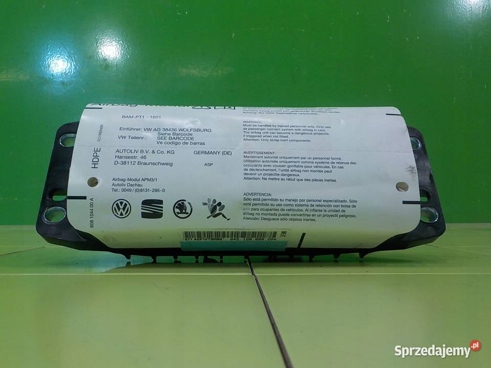 VW TIGUAN I 09r 20 TDI 5D AIRBAG poduszka Suków