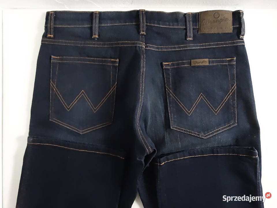 Jeansy Męskie Wrangler W36 L34L36 Deep Indigo lubelskie Biłgoraj