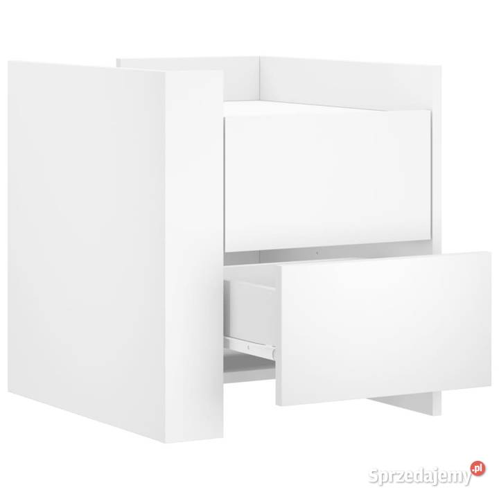 Szafka nocna biała 45x50x50 materiał Warszawa