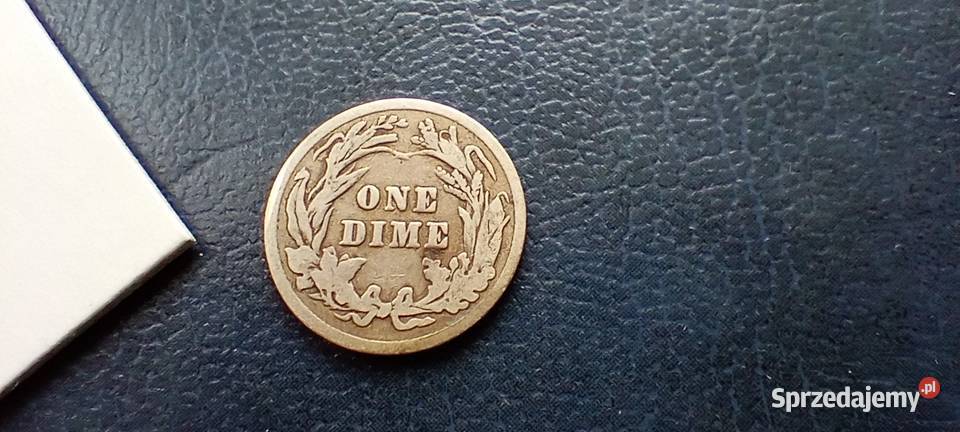 Stare monety 1 dime 1901 USA srebro Lesko