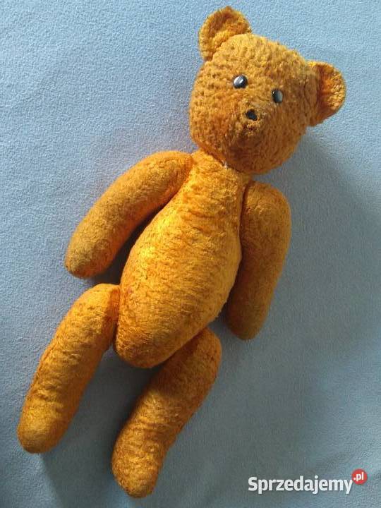 Stary chyba przedwojenny duży miś pluszowy Warszawa sprzedam