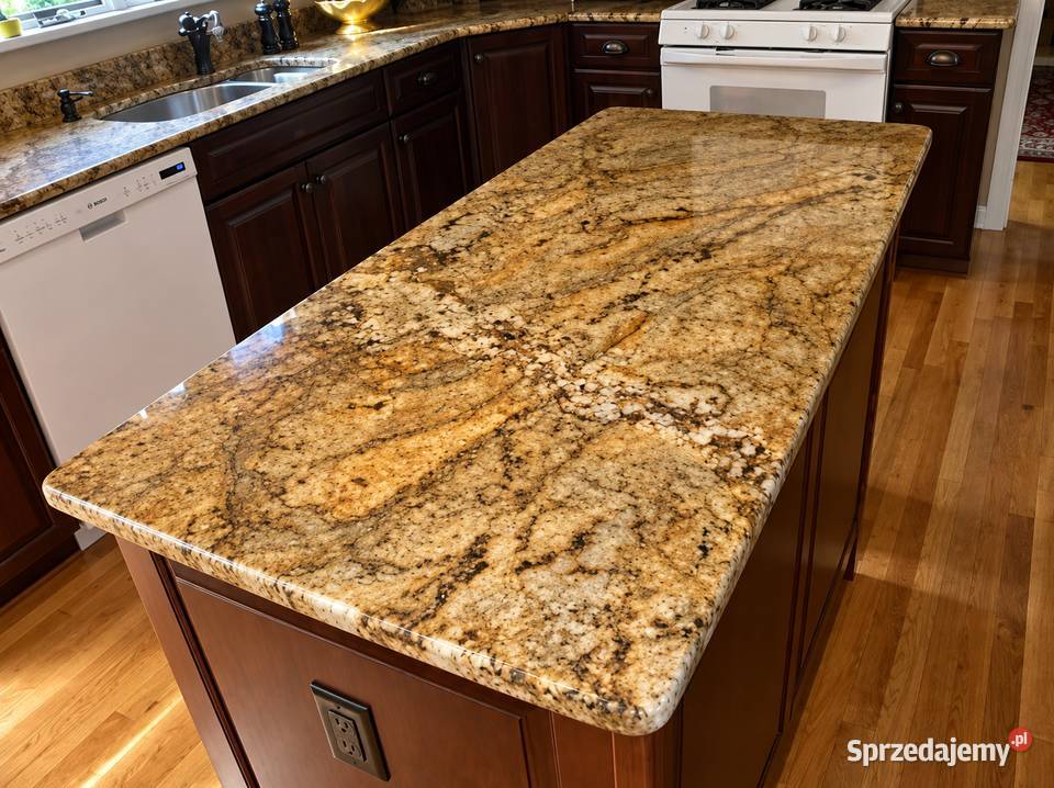 Blaty schody parapety granit GOLDEN IMPERIAL Macierzysz
