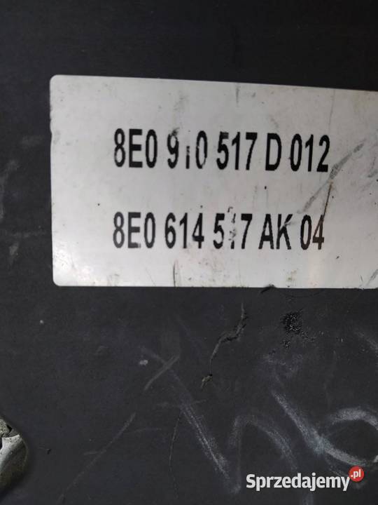 POMPA ABS 8E0614517AK 0265234336 8E0910517D Audi świętokrzyskie