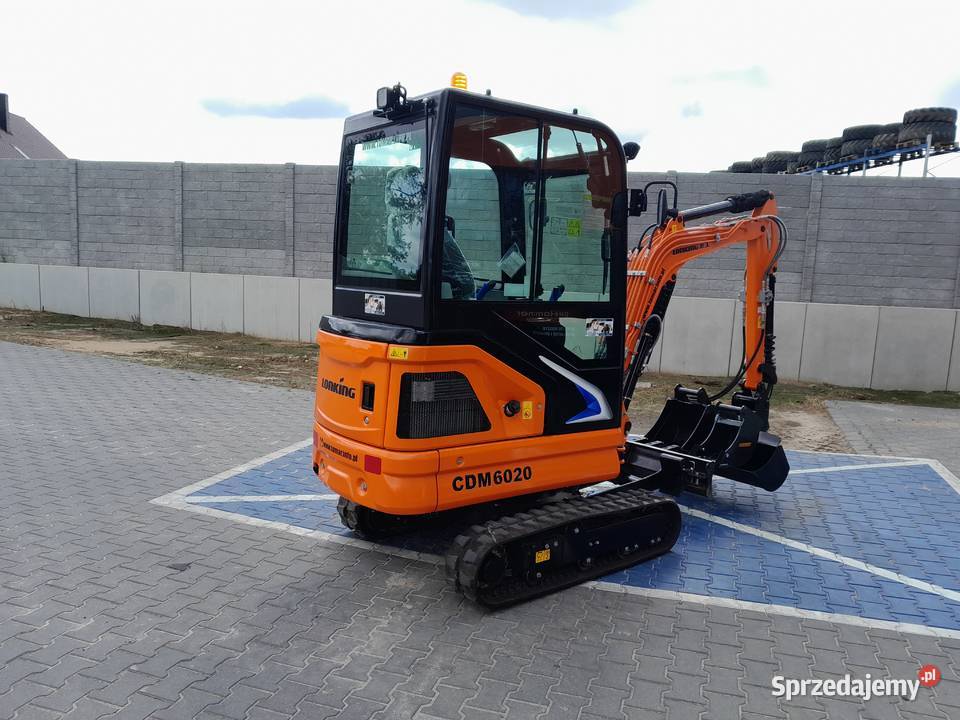 MINIKOPARKA DĄSIENICOWA 2 TONY LONKING JCB CAT nie Krotoszyn sprzedam