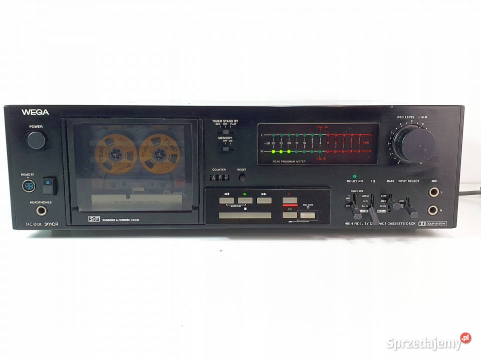 magnetofon WEGA casette deck